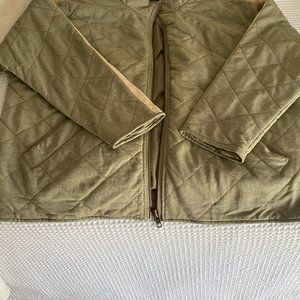 Baagatelle guilted jacket green 2x